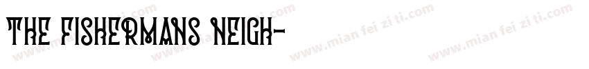 The Fishermans Neigh字体转换